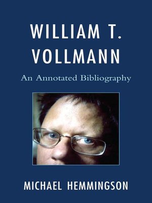 cover image of William T. Vollmann